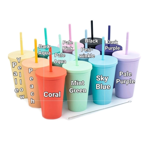 Handmade Personalized Colored Tumbler - Picture 3 of 5